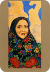 И.С.Глазунов Девушка с Волги 1977  календарь 2009г