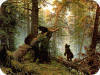2008 И.И.Шишкин (1832-1898). Утро в сосновом лесу. 